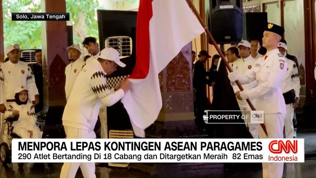 VIDEO: Menpora Lepas Kontingen ASEAN Para Games 2025