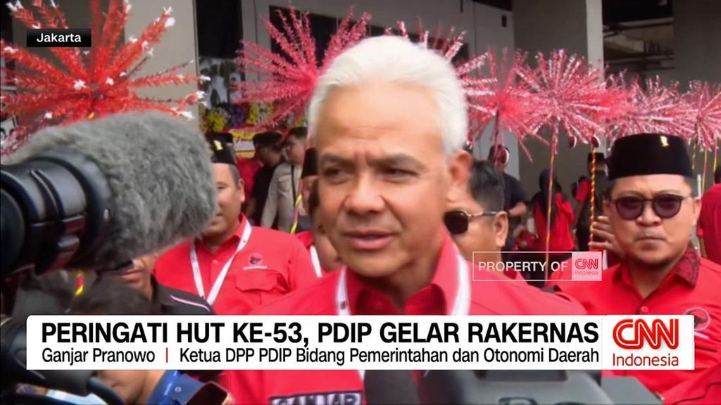 VIDEO: Peringati HUT Ke-53, PDIP Gelar Rakernas