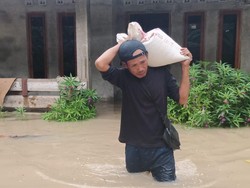 Banjir OKU Timur Meluas, 2.624 KK Terdampak di 7 Kecamatan