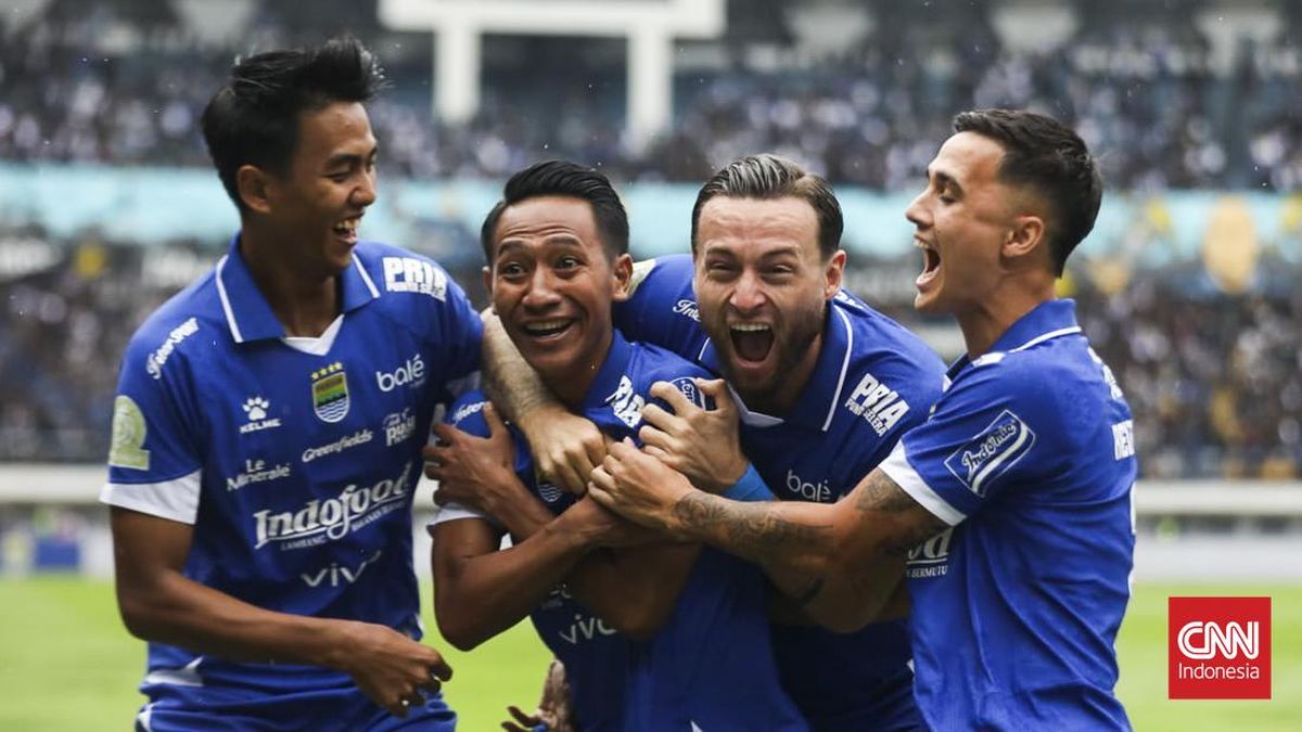 Hasil Super League: Diwarnai 1 Kartu Merah, Persib Kalahkan Persija