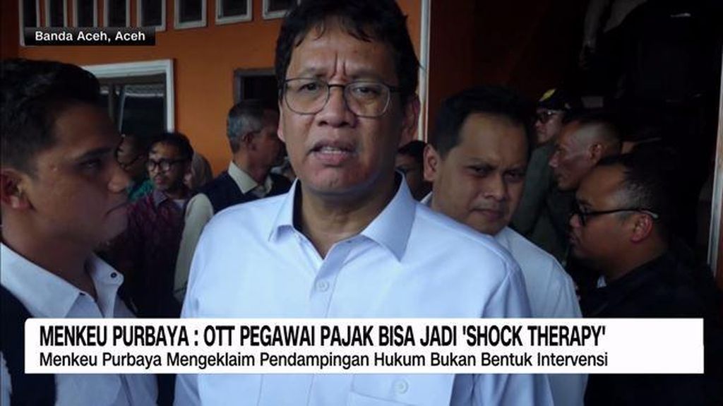 VIDEO: Menkeu Purbaya: OTT Pegawai Pajak Bisa Jadi 'Shock Therapy'