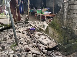 12 Rumah-1 RS Rusak Akibat Gempa M 6,4 di Melonguane Kepulauan Talaud