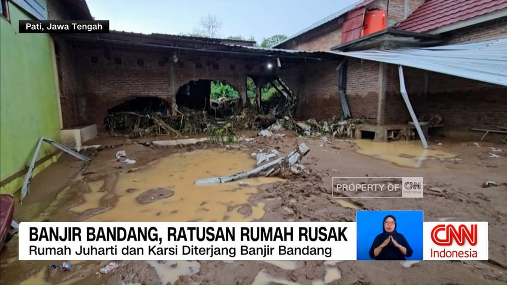 VIDEO: Nestapa Korban Banjir Bandang di Pati dan Tapanuli Selatan