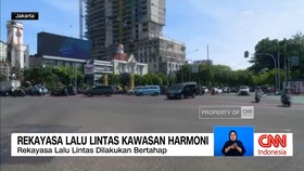 VIDEO: Rekayasa Lalu Lintas Kawasan Harmoni Hingga Agustus 2026