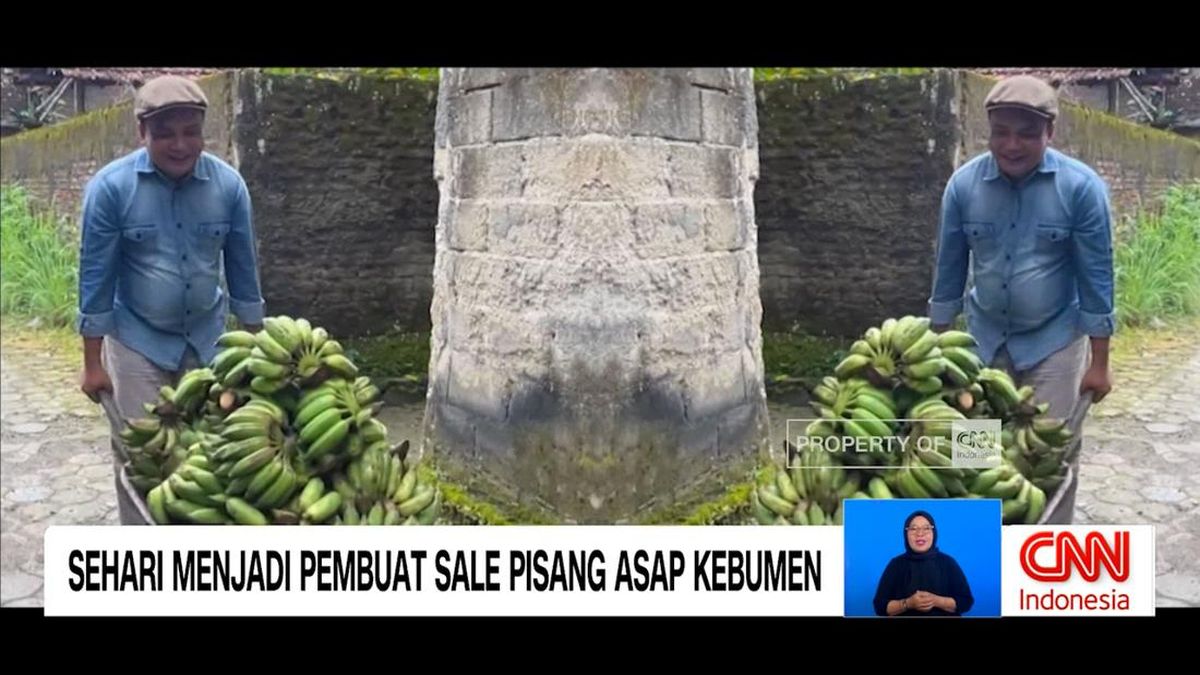 VIDEO: Sehari Menjadi Pembuat Sale Pisang Asap Khas Kebumen