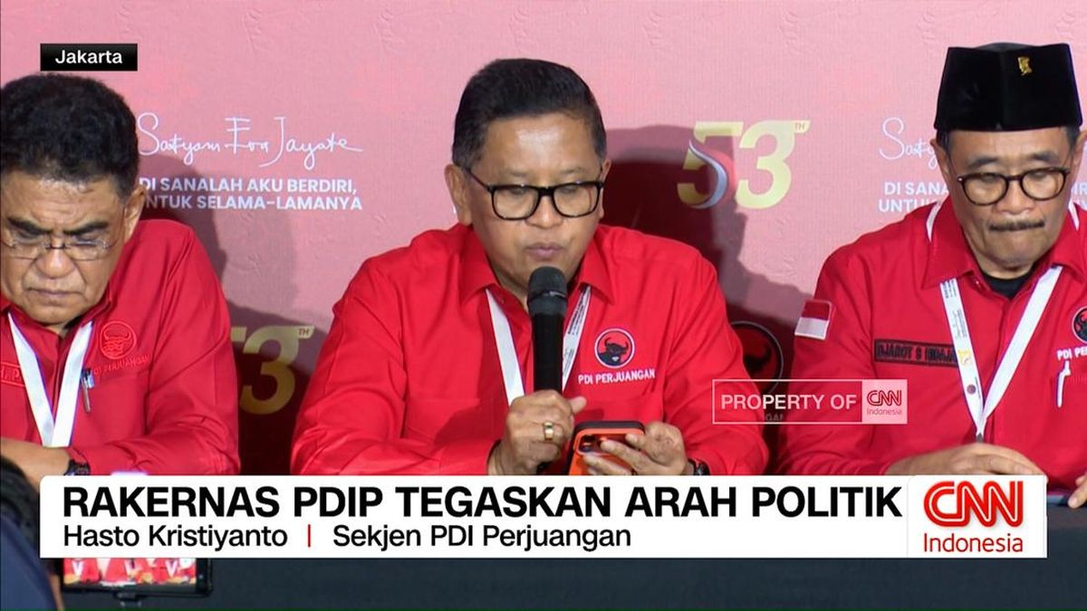 VIDEO: Rakernas PDIP Tegaskan Arah Politik Partai