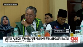 VIDEO: Menteri PU Hadiri Rakor Satgas Pascabencana Sumatra