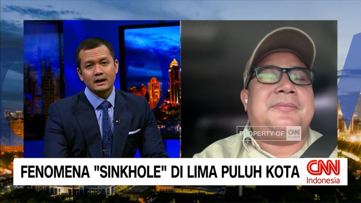 VIDEO: Fenomena Sinkhole Muncul di Lima Puluh Kota