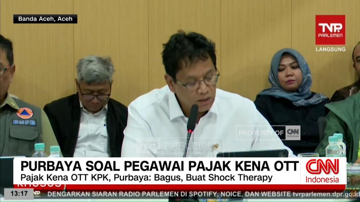 VIDEO: Purbaya Soal Pegawai Pajak Kena OTT KPK