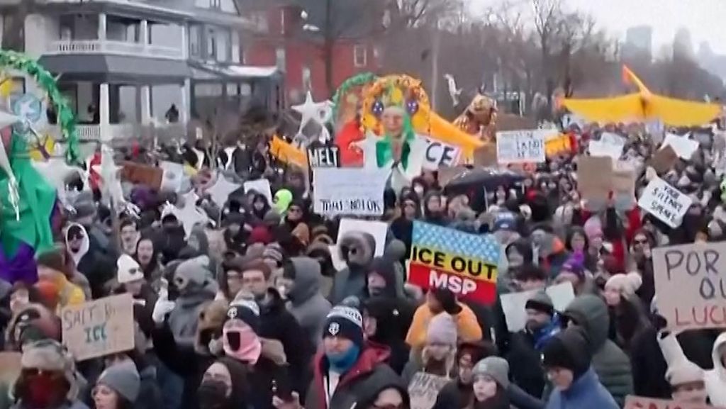 Penembakan Renne oleh Petugas ICE Picu Demo Besar di Minneapolis