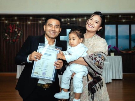 Baru Dibaptis, Intip 5 Potret Juandeo Anak Bungsu Judika & Duma Riris