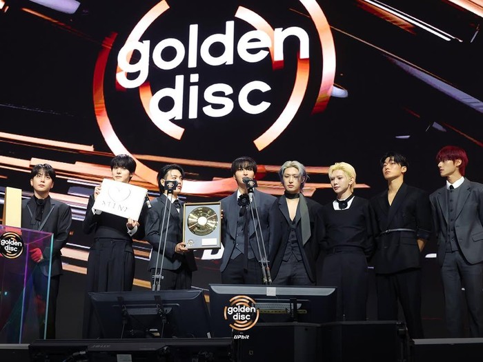 ATEEZ, salah satu grup K-Pop yang raih penghargaan di Golden Disc Awards ke-40.