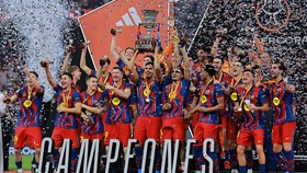 FOTO: Barcelona Juara Piala Super Spanyol