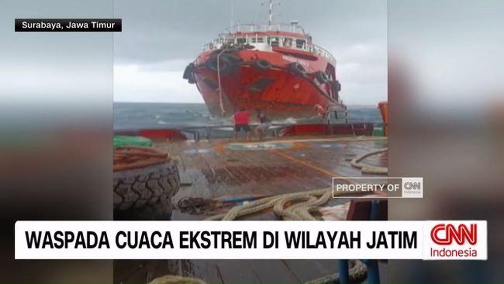 VIDEO: Waspada Cuaca Ekstrem di Jawa Timur