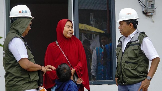 PT BNI berpartisipasi dalam serah terima 600 unit Hunian Danantara untuk korban bencana di Aceh Tamiang, mendukung pemulihan pascabencana dengan hunian layak.