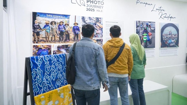 Lomba foto jurnalistik PNM mengangkat perjuangan perempuan dengan tema "Perempuan Lentera Kehidupan". Pameran di MRT Bundaran HI menampilkan 12 karya finalis.