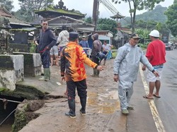 Banjir-Longsor Terjang Pancasari Buleleng, 47 KK Terdampak