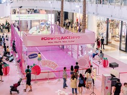 Buavita Kenalkan Korean Series Terbaru Lewat Beauty Padel di Dalam Mal