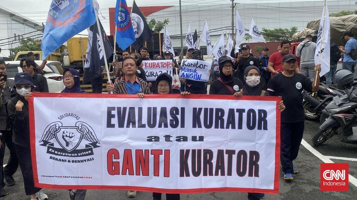 Eks Buruh Sritex Demo Pesangon Tak Cair, PN Semarang Evaluasi Kurator
