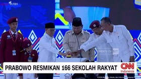 VIDEO: Prabowo Resmikan 166 Sekolah Rakyat