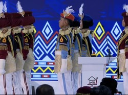 Prabowo Puji Baris-berbaris Siswa Sekolah Rakyat: Nggak Kalah dengan SMA TN