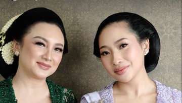 Sosok Tata Cahyani yang Curi Perhatian di Nikahan Darma Anak Tommy Soeharto