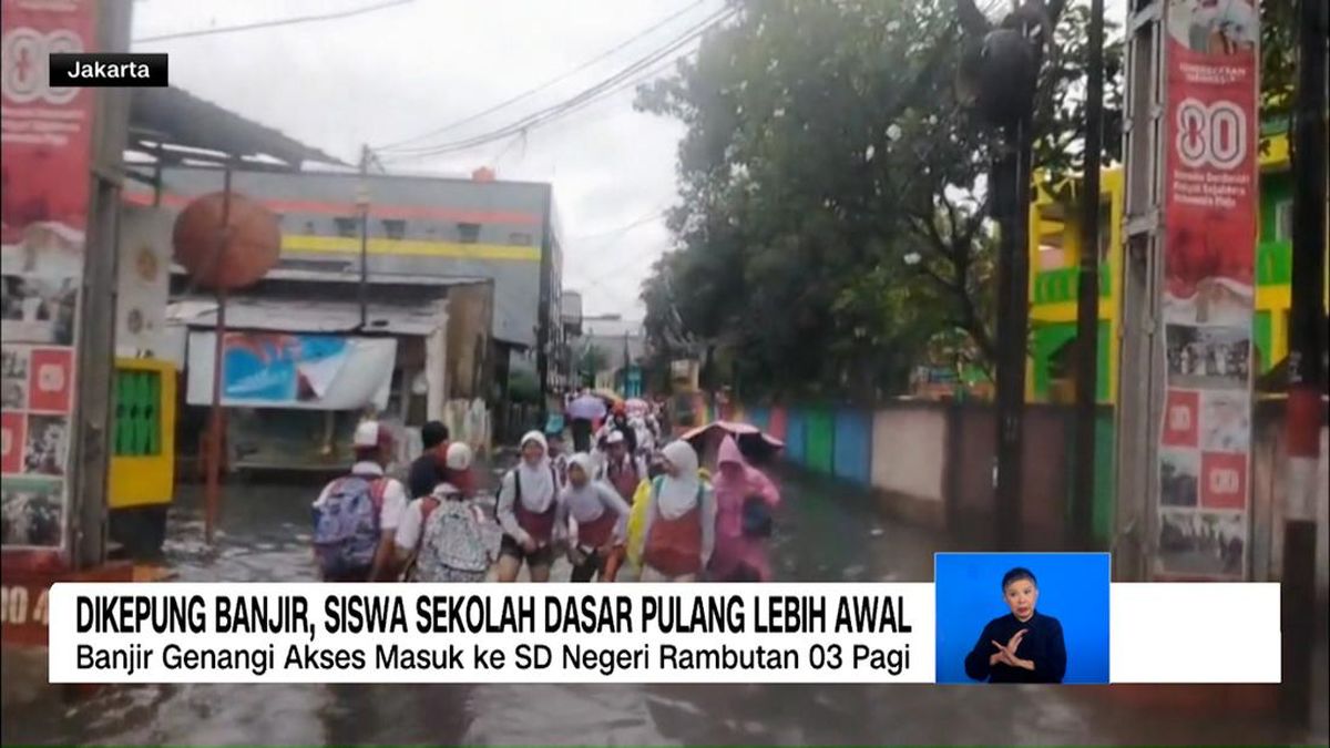 VIDEO: Diguyur Hujan Deras, Jakarta Dikepung Banjir