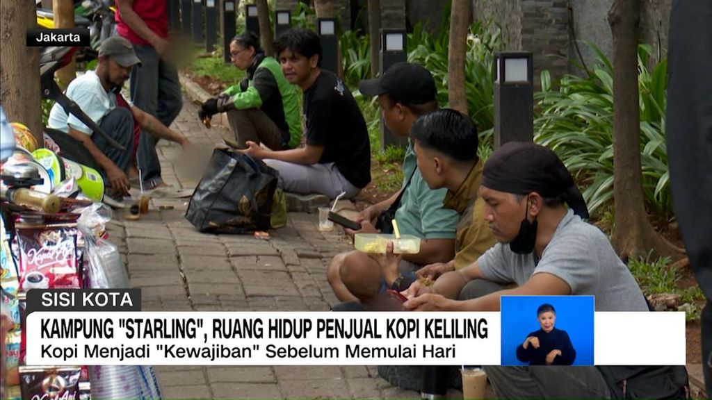 VIDEO: Kampung "Starling", Ruang Hidup Penjual Kopi Keliling