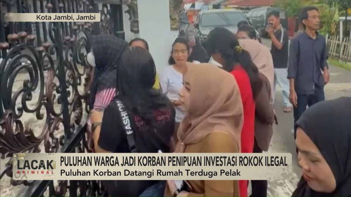 VIDEO: Puluhan Warga Jadi Korban Penipuan Investasi Rokok Ilegal