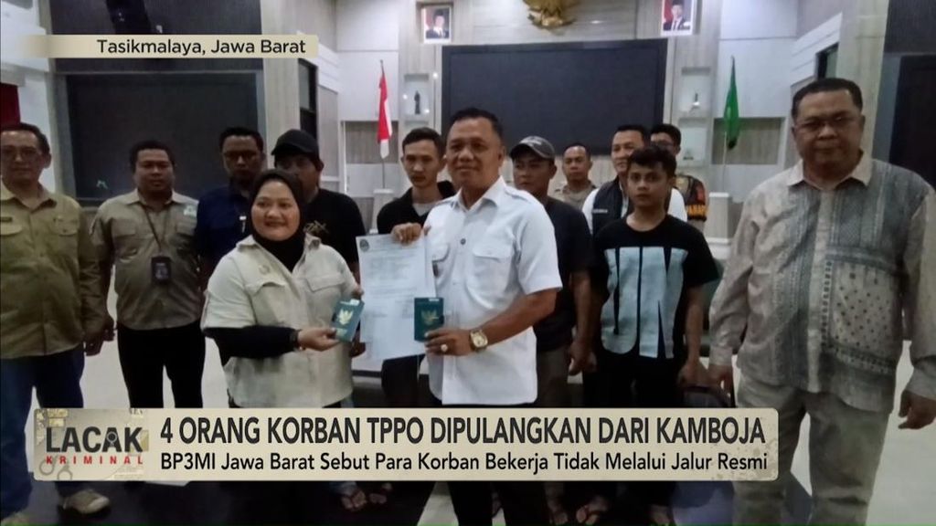 VIDEO: Empat Korban TPPO Dipulangkan dari Kamboja