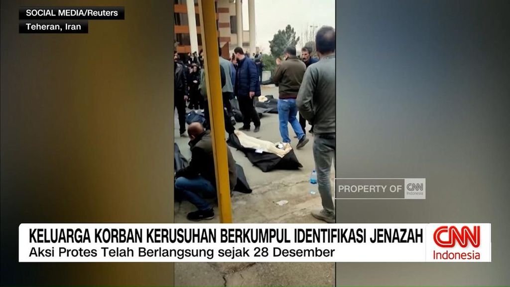 VIDEO: Gelombang Protes di Iran Tewaskan Ratusan Orang