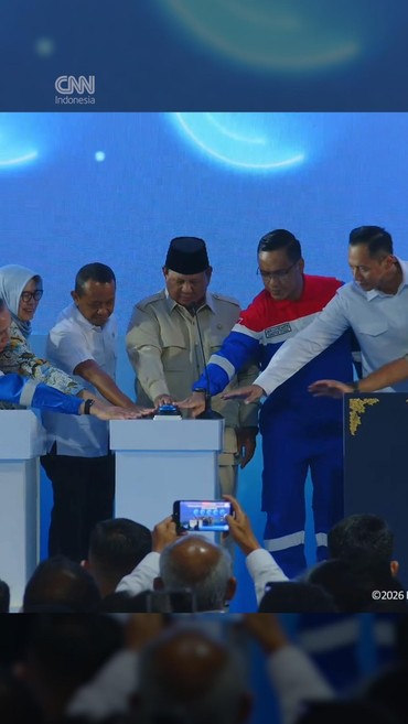 Momen Prabowo Resmikan RDMP Kilang Balikpapan Senilai Rp124 T