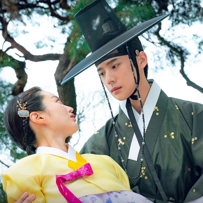 Nam Ji Hyun dan Moon Sang Min saat membintangi drama Korea To My Beloved Thief.
