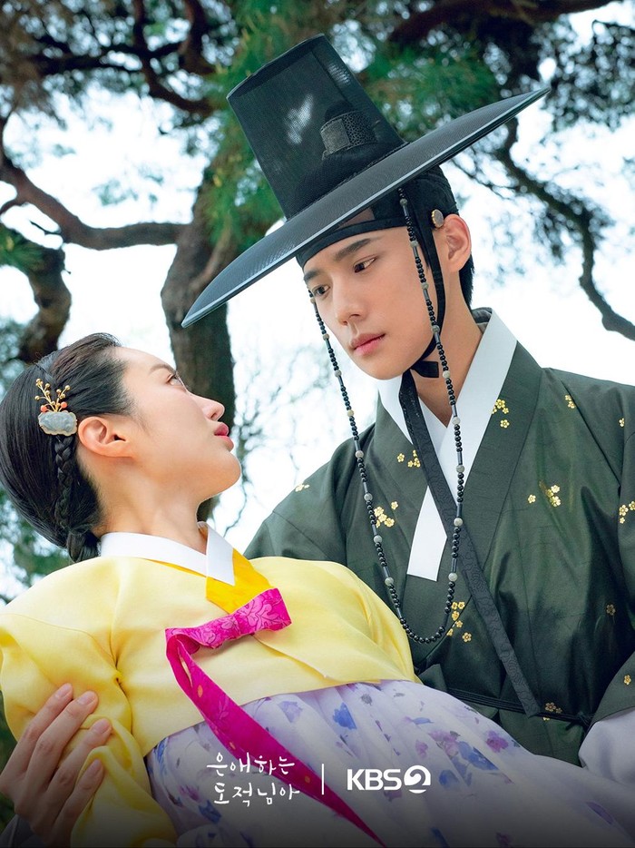 Nam Ji Hyun dan Moon Sang Min saat membintangi drama Korea To My Beloved Thief.