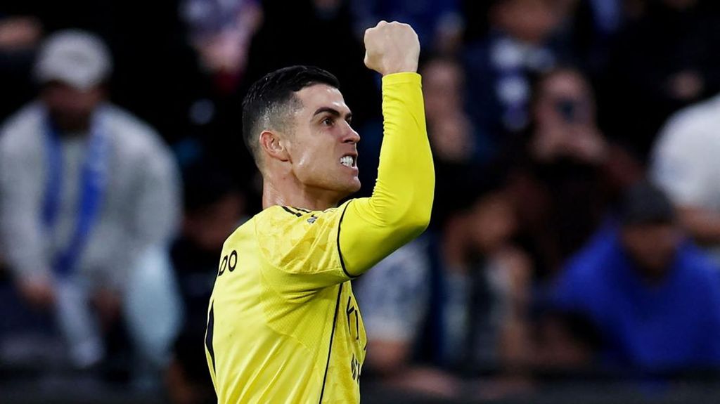 Hasil Liga Arab Saudi: Ronaldo 2 Gol, Al Nassr Bantai Al Hazm 4-0