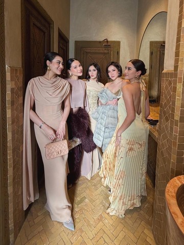 Desert Vibe! Intip Potret BCL hingga Alyssa Daguise Kondangan di Maroko