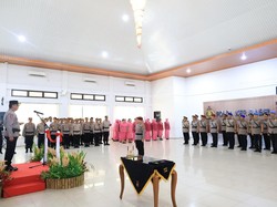 9 PJU di Polda Babel Dilantik, Ini Daftarnya