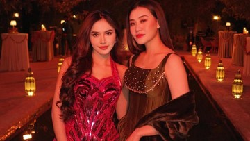 7 Potret Seleb Tanah Air Hadiri Pernikahan Mewah Ranggaz Laksmana di Maroko