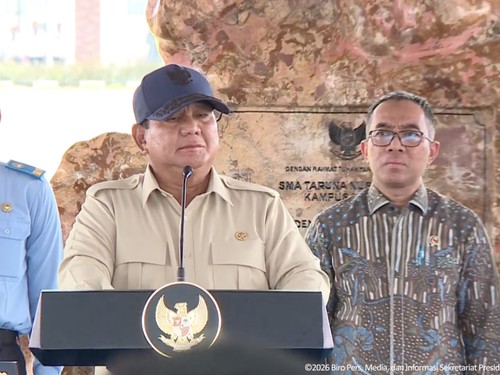 Presiden Prabowo Resmikan SMA Taruna Nusantara Kampus Malang, 13 Januari 2026