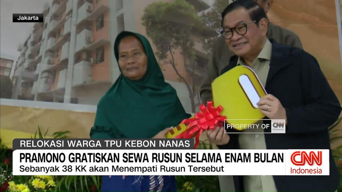 VIDEO: Pramono Gratiskan Sewa Rusun Selama Enam Bulan