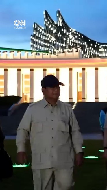 Kunjungan Perdana Prabowo ke IKN Sejak Dilantik