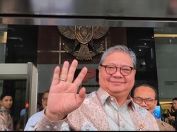 Airlangga Datangi KPK, Mau Diskusi soal Negosiasi Tarif Trump