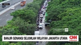 VIDEO: Banjir Genangi Sejumlah Wilayah Jakarta Utara