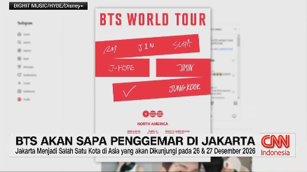 VIDEO: BTS akan Sapa Penggemar di Jakarta