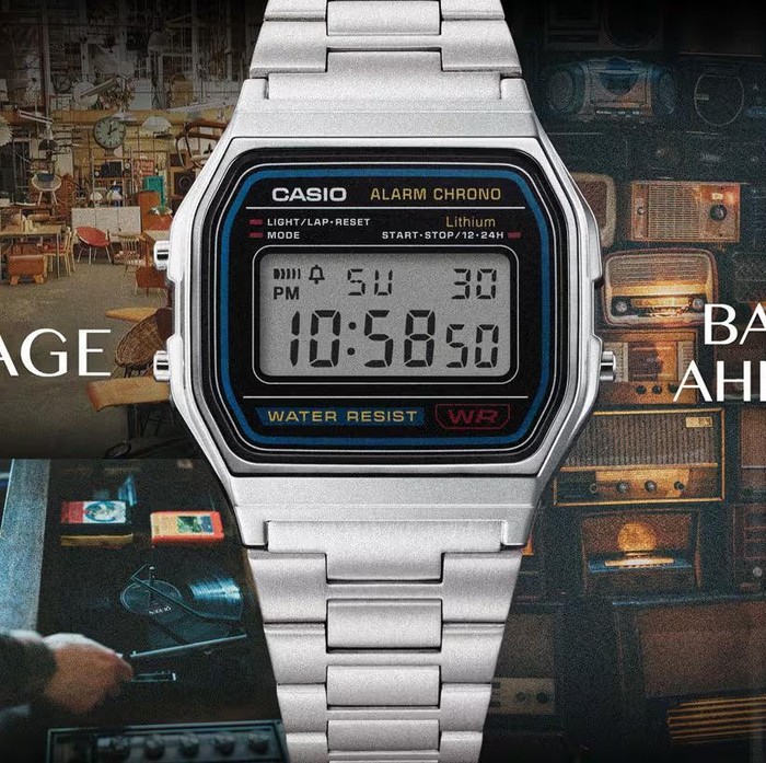 Casio jam vintage yang sering dicari anak muda saat ini. Casio juga berkolaborasi dengan Stranger Things dan tetap relevan di era modern.