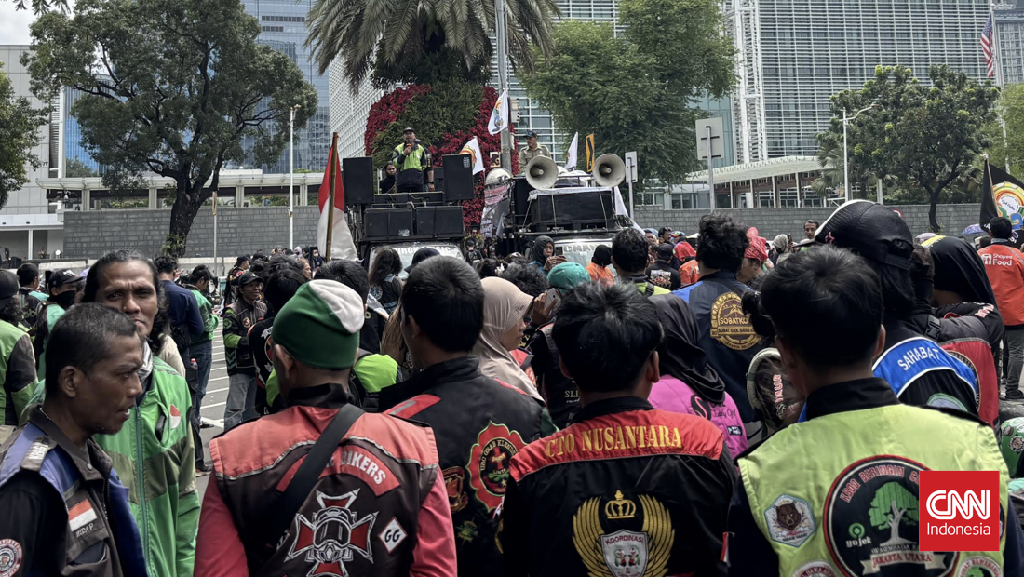 Demo Ojol, Protes soal Maduro di Kedubes AS hingga Potongan Aplikator