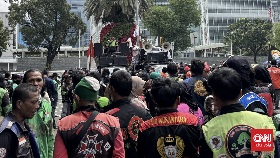 Demo Ojol, Protes soal Maduro di Kedubes AS hingga Potongan Aplikator