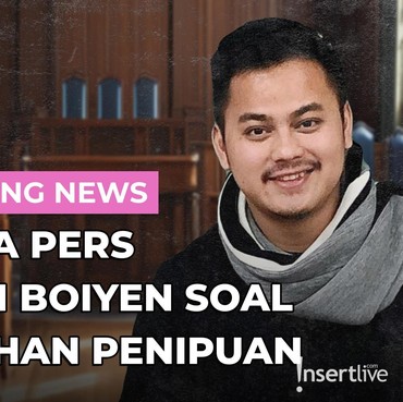 Live Streaming: Jumpa Pers Suami Boiyen soal Tuduhan Penipuan