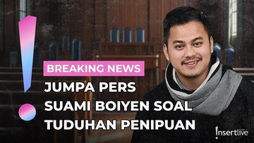 Berita Seputar Selebriti Insertlive Terkini : Live Streaming: Jumpa Pers Suami Boiyen soal Tuduhan Penipuan