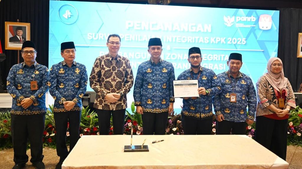 Kementerian Transmigrasi Raih Indeks Integritas 79,89 di SPI KPK 2025